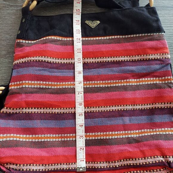 Roxy Striped Multicolor Tote - Picture 6 of 7